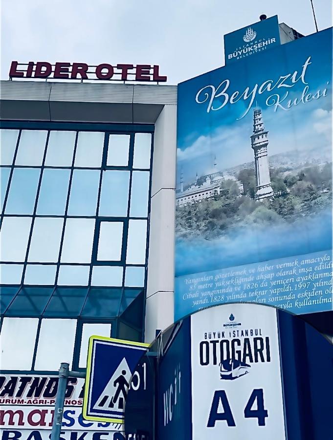 Lider Hotel Istanbul Eksteriør billede